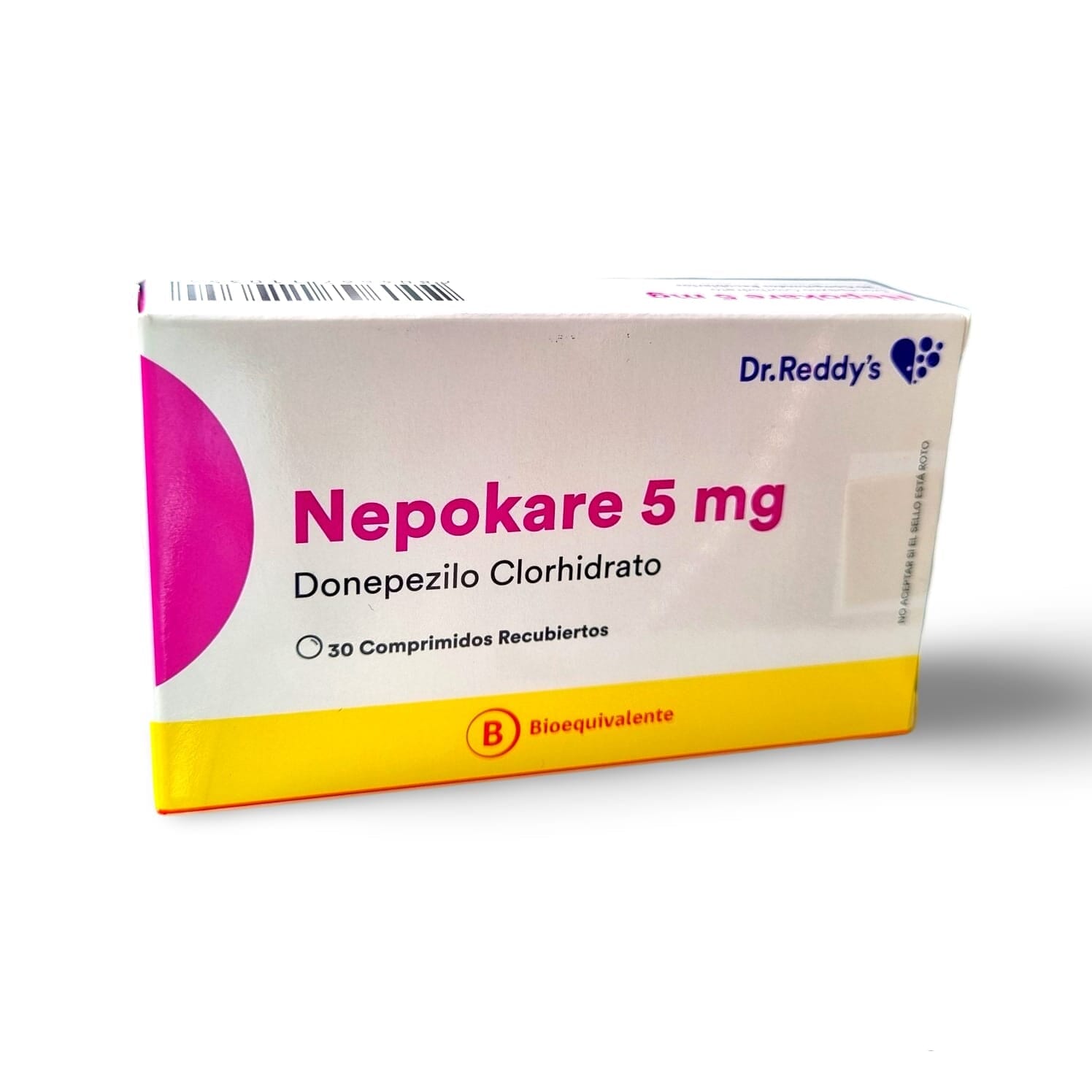 Nepokare 5 mg x 30 comprimidos recubiertos "ley Cenabast" Dr. Reddy